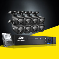 Thumbnail for UL-tech CCTV Security System 8CH DVR 8 Cameras 2TB Hard Drive