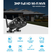 Thumbnail for UL-tech Wireless CCTV 3MP 2 Cameras Bullet