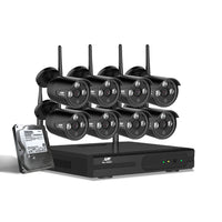 Thumbnail for UL-tech Wireless CCTV Security System 8CH NVR 3MP 8 Bullet Cameras 2TB