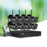 Thumbnail for UL-tech Wireless CCTV Security System 8CH NVR 3MP 8 Bullet Cameras 2TB