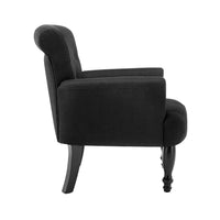 Thumbnail for Artiss Armchair Wingback Charcoal Lothair