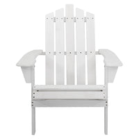 Thumbnail for Gardeon Adirondack Outdoor Chairs Wooden Beach Chair Patio Furniture Garden White - Bring To Door 