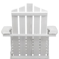 Thumbnail for Gardeon Adirondack Outdoor Chairs Wooden Beach Chair Patio Furniture Garden White - Bring To Door 