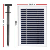 Thumbnail for Gardeon Solar Pond Pump with Battery Kit LED Lights 4.3FT - Bring To Door 