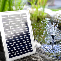 Thumbnail for Gardeon Solar Pond Pump with Battery Kit LED Lights 4.3FT - Bring To Door 