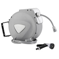 Thumbnail for Water Hose Reel 10M Retractable Auto Rewind Garden Spray Gun - Bring To Door 