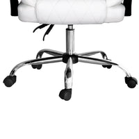 Thumbnail for Artiss Executive Office Chair Leather Recliner White