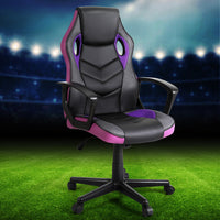 Thumbnail for Artiss Gaming Office Chair Computer Chairs Purple