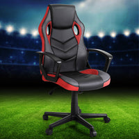 Thumbnail for Artiss Gaming Office Chair Computer Chairs Red