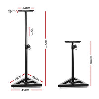 Thumbnail for Alpha Speaker Stand 67-120cm Adjustable Height Surround Sound Studio Home 2pcs