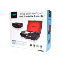 Thumbnail for mbeat Retro Briefcase-styled USB Turntable