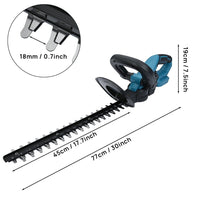 Thumbnail for 36V Cordless Electric Hedge Trimmer Garden Cutter Pruner W/ 3 Batteries - Bring To Door 