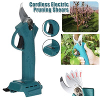 Thumbnail for Cordless Electric Pruning Shears Secateur Rechargeable Branch Cutter W/ 2 Battery - Bring To Door 