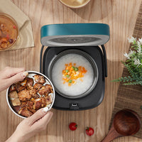 Thumbnail for 1.2L Mini Rice Cooker Travel Small Non-stick Pot For Cooking Soup Rice Stews - Bring To Door 