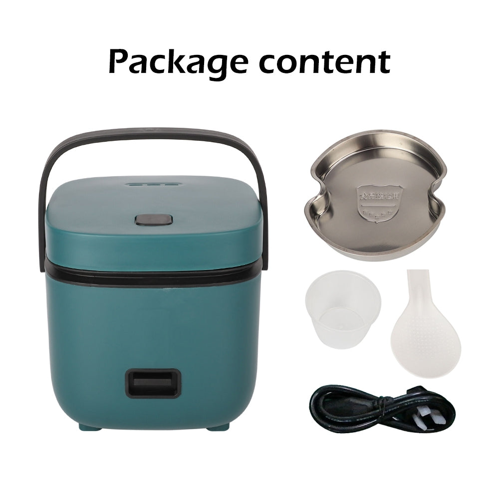 1.2L Mini Rice Cooker Travel Small Non-stick Pot For Cooking Soup Rice Stews - Bring To Door 