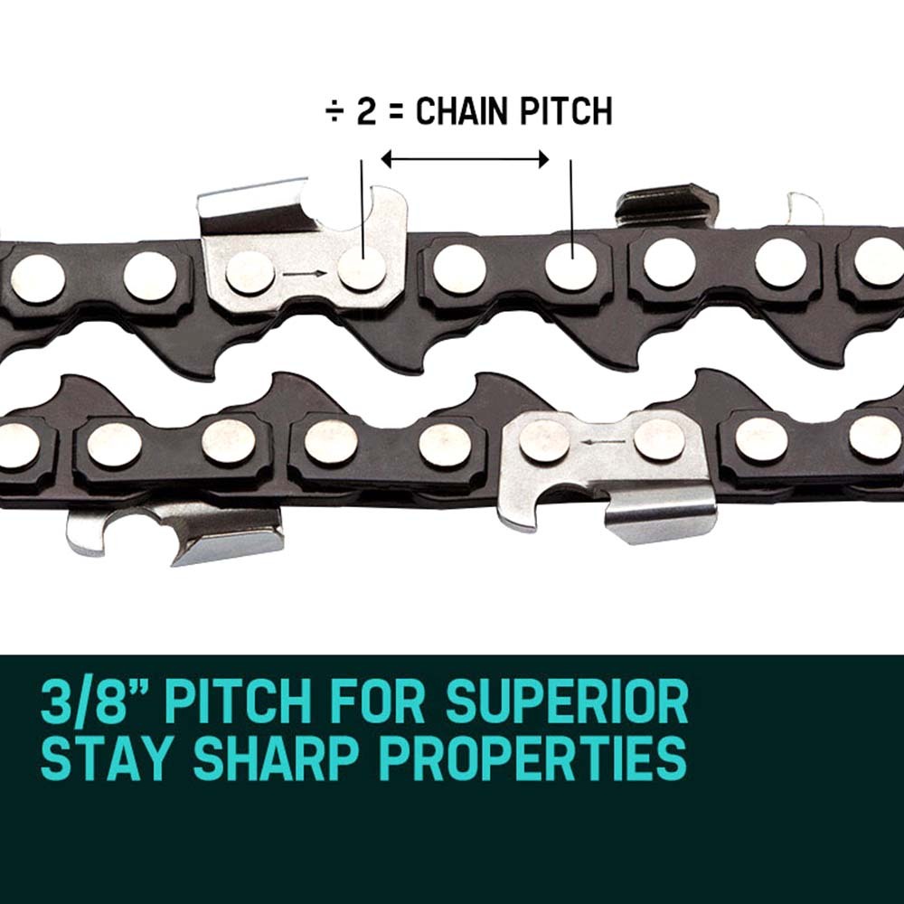 2 X 10 Baumr-AG Chainsaw Chain Bar Replacement for SX25 25CC Arborist Saws - Bring To Door 