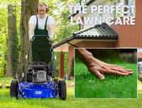 Thumbnail for POWERBLADE Lawn Mower 139CC 17 - Petrol Powered Push Lawnmower 4 Stroke Engine - Bring To Door 