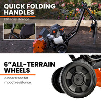 Thumbnail for PLANTCRAFT 46CC Garden Cultivator Tiller Handheld 15