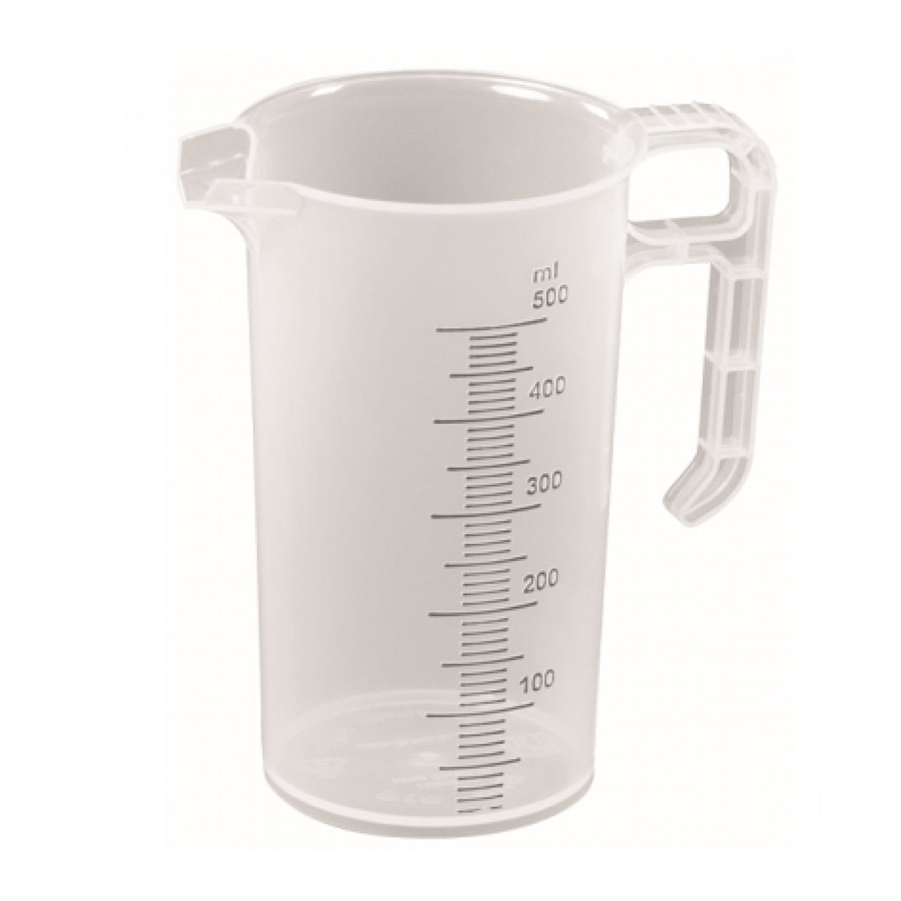 500ml Measuring Jug Heavy Duty Clear Plastic Propylene BPA 5 Food Grade Pro-Jug - Bring To Door 