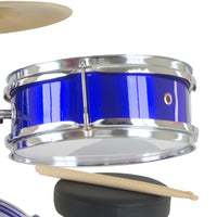 Thumbnail for Karrera Children's 4pc Drum Kit - Blue