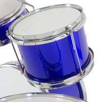 Thumbnail for Karrera Children's 4pc Drum Kit - Blue