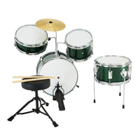 Thumbnail for Karrera Children's 4pc Drumkit - Green