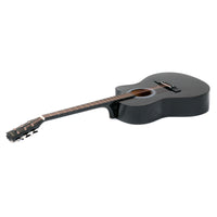 Thumbnail for Karrera Acoustic Cutaway 40in Guitar - Black