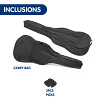 Thumbnail for Karrera Childrens Acoustic Guitar Kids - Black