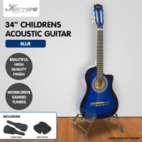 Thumbnail for Karrera Childrens Acoustic Guitar Kids - Blue