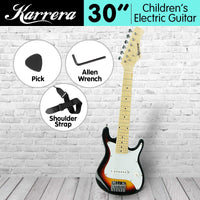 Thumbnail for Karrera Childrens Electric Guitar Kids - Sunburst