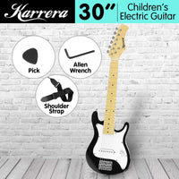 Thumbnail for Karrera Electric Childrens Guitar Kids - Black