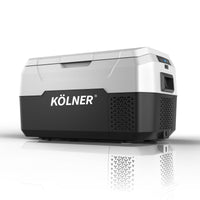 Thumbnail for Kolner 20l Portable Fridge Freezer Cooler 12/24/240v Camping Refrigerator Black - Bring To Door 