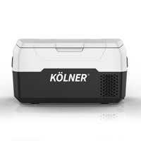 Thumbnail for Kolner 20l Portable Fridge Freezer Cooler 12/24/240v Camping Refrigerator Black - Bring To Door 