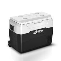 Thumbnail for Kolner 40l Fridge Freezer Cooler 12/24/240v Camping Portable Esky Refrigerator With Trolley - Black - Bring To Door 