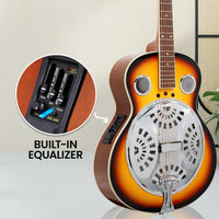 Thumbnail for Karrera 40in Resonator Guitar - Sunburst