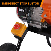 Thumbnail for Ducar 7hp Wood Chipper Shredder Mulcher Grinder Petrol Orange - Bring To Door 