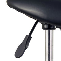 Thumbnail for 2X Swivel Salon Barber Stool Chair Saddle Type BLACK