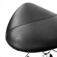 Thumbnail for 2X Swivel Salon Barber Stool Chair Saddle Type BLACK