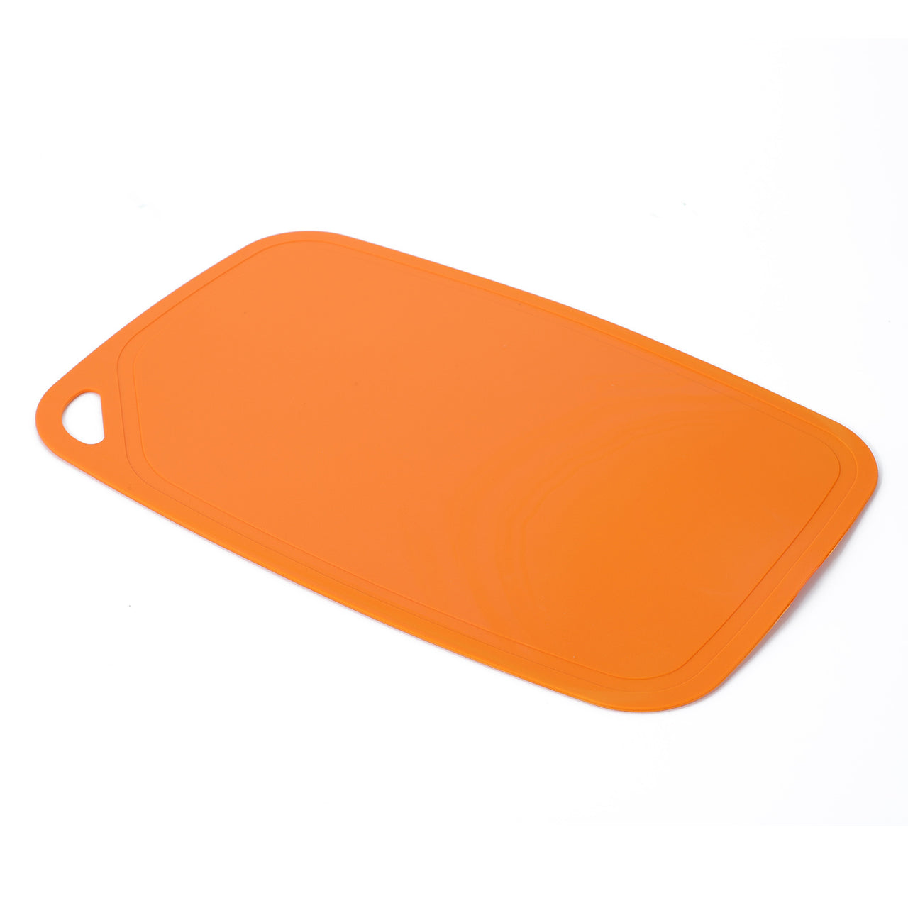 TPU Chopping Board Antibacterial Cutting Board Baby Food Grade ORANGE - Bring To Door 