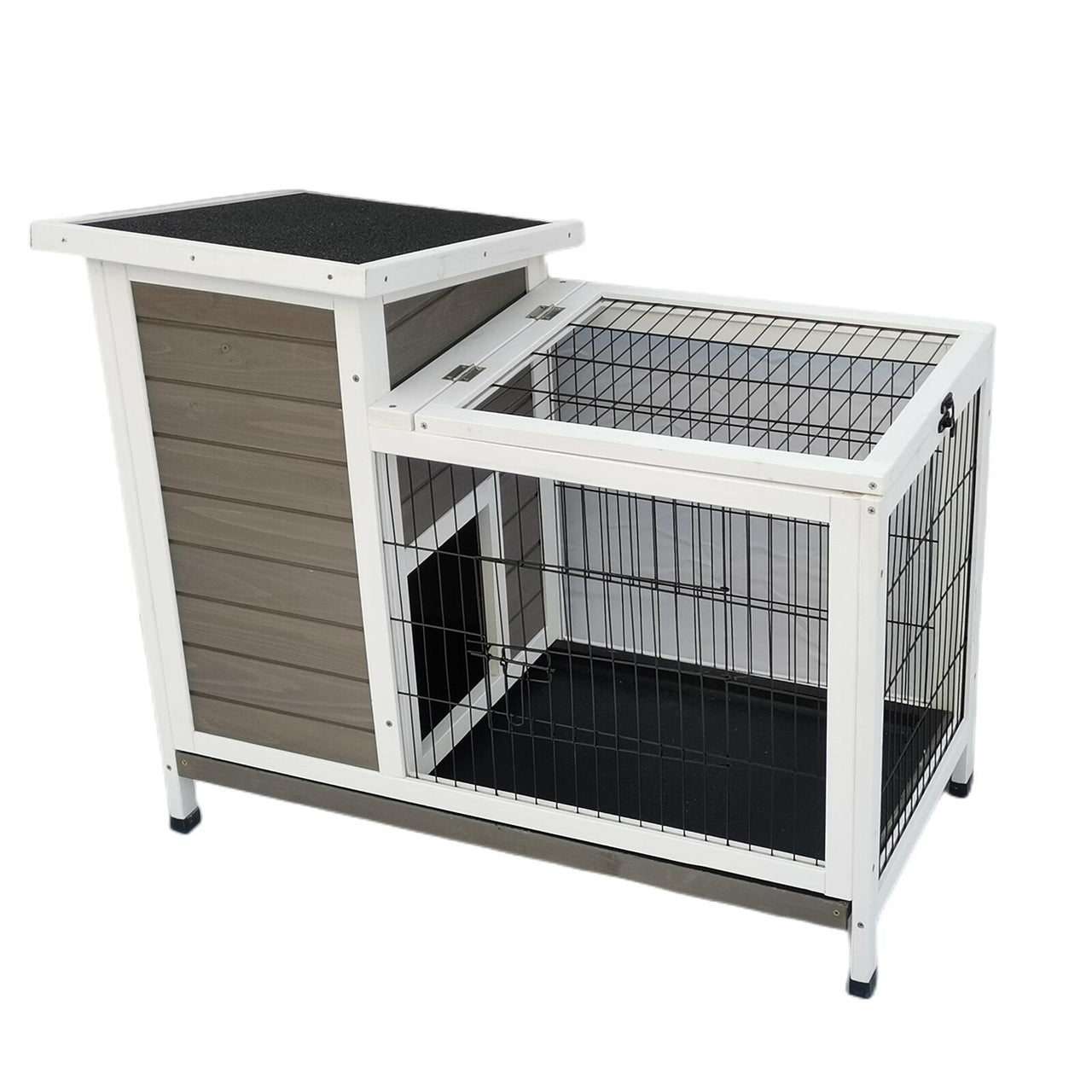 YES4PETS Rabbit Hutch Cat House Cage Guinea Pig Ferret Cage - Bring To Door 