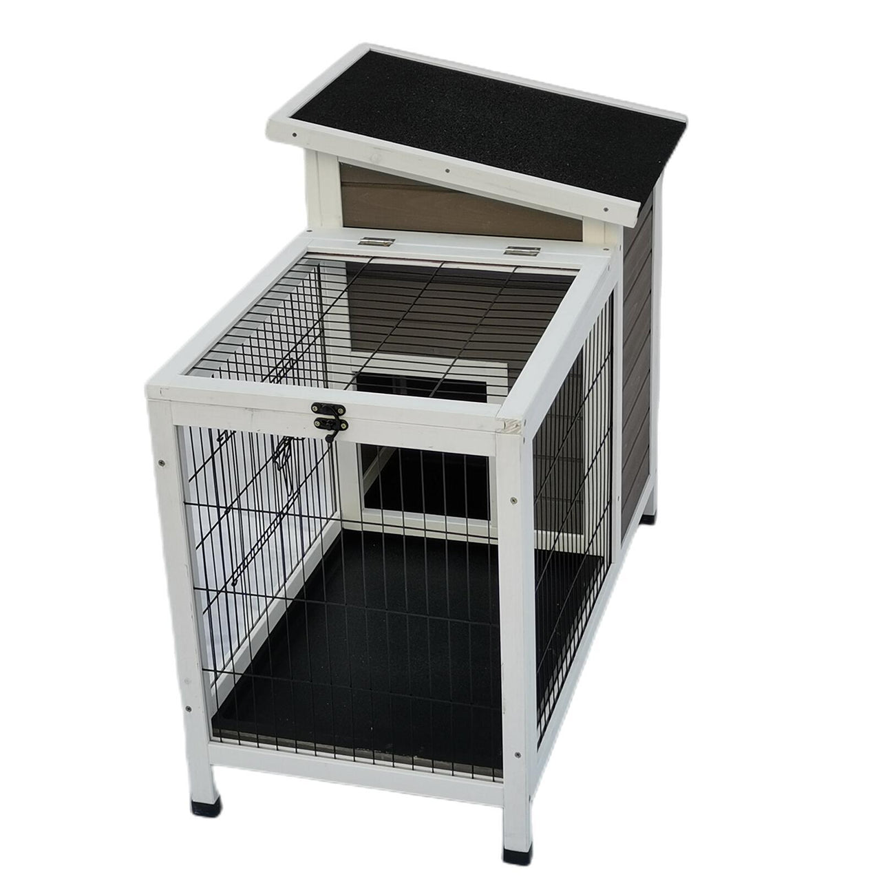 YES4PETS Rabbit Hutch Cat House Cage Guinea Pig Ferret Cage - Bring To Door 