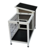 Thumbnail for YES4PETS Rabbit Hutch Cat House Cage Guinea Pig Ferret Cage - Bring To Door 