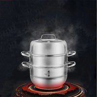 Thumbnail for Zhang Xiao Quan 28cm 3-Tier Steamer - Bring To Door 