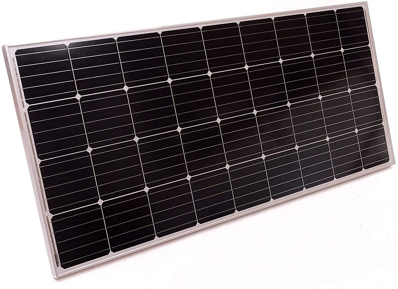 Solar Panel Monocryitsalline with Controller 18v 200w. Corrosion-Resistant Aluminium Frame Solar Generator Camping Outdoor Travel Boats Van - Bring To Door 