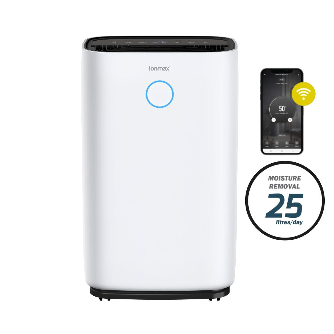 Ionmax Leone 25L/day Compressor Dehumidifier with Mobile App - Bring To Door 