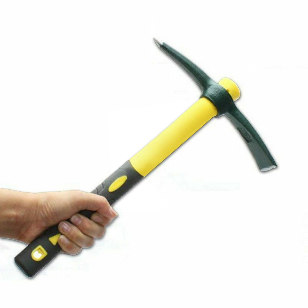 Mattock Outdoor Camping Mountain Fibreglass Handle Mini Pickaxe Garden Farm Tool - Bring To Door 