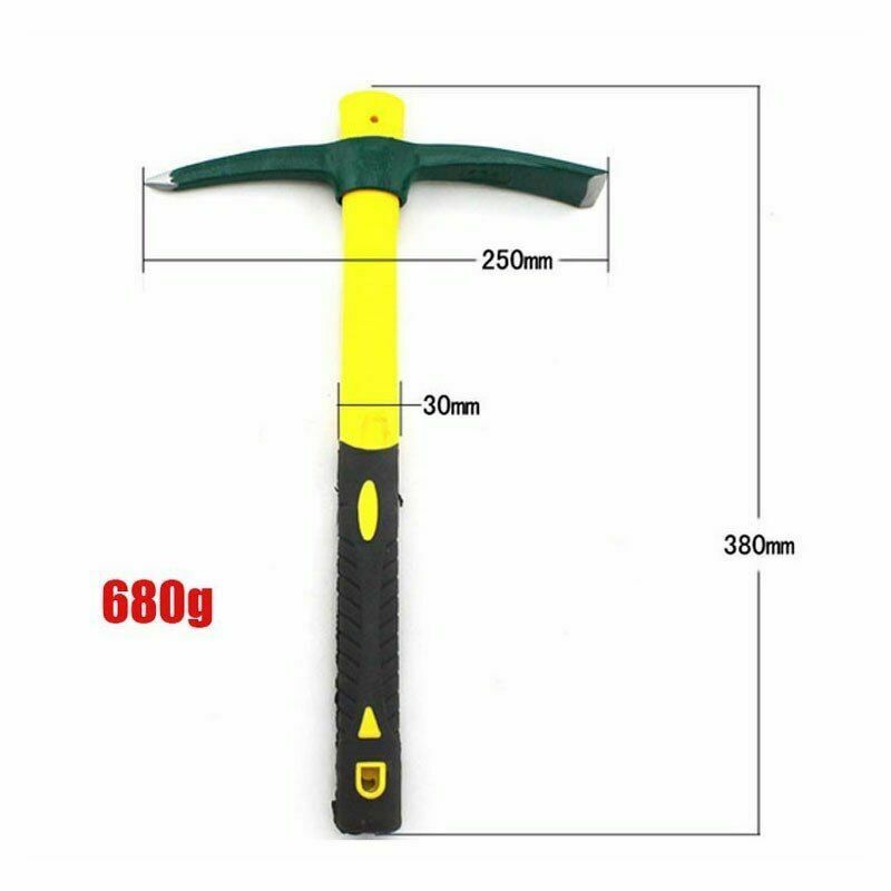 Mattock Outdoor Camping Mountain Fibreglass Handle Mini Pickaxe Garden Farm Tool - Bring To Door 