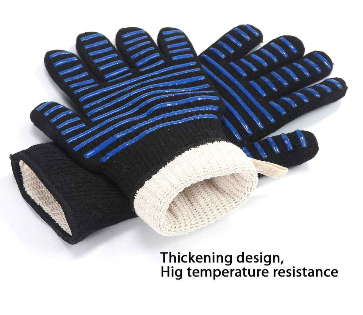 1 Pair Heat Proof Glove red - Bring To Door 